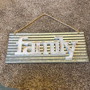 Pier 1 Corrugated Metal Wall Decor